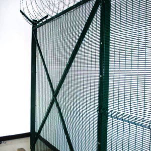 Nhà Máy Giá Cả Hợp Lý Bán Chạy Chống Trèo 358 An Ninh Pvc Tráng Thép Mạ Kẽm Hàng Rào Vườn Hàng Rào - Product Image 6