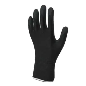 13 Gauge Nylon Hand Protection Gloves Nitrile Sandy Coated Soft And Breathable Work Safety Gloves