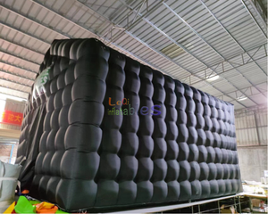 Tente <span class=keywords><strong>de</strong></span> camping gonflable géante personnalisée avec logo, pour discothèque, événement, fête, portable, noire, à <span class=keywords><strong>louer</strong></span> - Product Image 4