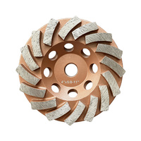 Meule diamantée de 4 pouces pour le meulage et le polissage du béton, du marbre et du granit