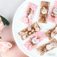 Sacs BOPP luxe avec impression héliogravure. Logo personnalisé pour bonbons gélifiés, biscuits & confiseries.