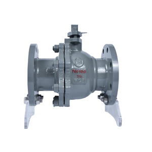 Vanne à boisseau sphérique en acier inoxydable 2 pièces, classe 150, pour l'industrie pétrolière et gazière, à extrémités à brides, à passage plein, avec support de montage direct, flotteur à boule OEM - Product Image 5