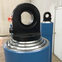Kits de levage multi-étages pour vérins hydrauliques télescopiques creux en acier avec moteur pour remorque de camion-benne – Approvisionnement direct usine