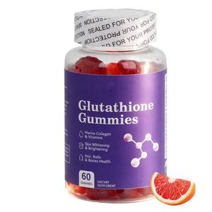 OEM Best <strong>Glutathione</strong> Gummies Skin Brightening Antioxidant Protection with <strong>Collagen</strong> Reduces Dark Spots - Product Image 1