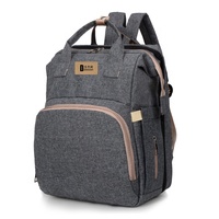 Sangles de poussette 3 en 1 sac à couches sac à dos voyage berceau pliable momie sac avec matelas à langer lit pliable