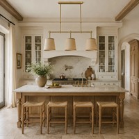 CBMmart Armoires de cuisine personnalisées en MDF laqué gris avec panier de rangement, bac à riz, poubelle et évier intégré