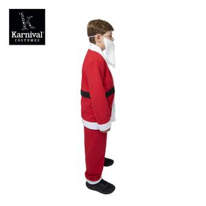 Odm Hele Sale Deluxe Kerst Santa Boy Jurk Kostuums Voor Jongens Voor Kinderen Feestelijke Outfits - Product Image 2