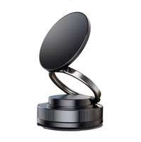 Nouveau 360 °   Support magnétique universel rotatif pour voiture, fixation puissante, support de téléphone pliable avec ventouse pour appareils mobiles