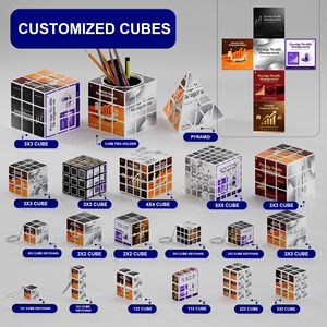 Cubo Financiero 3x3 con Logotipo Personalizado OEM ODM, Impresión UV, Plástico ABS, Regalo Promocional <span class=keywords><strong>para</strong></span> <span class=keywords><strong>Empresas</strong></span> Financieras, Obsequio Corporativo - Product Image 2