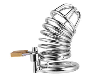 <span class=keywords><strong>Cage</strong></span> de chasteté en acier inoxydable 3D <span class=keywords><strong>Holy</strong></span> <span class=keywords><strong>Trainer</strong></span> 2024 <span class=keywords><strong>Cage</strong></span> de chasteté noire incurvée bon marché Jouet sexuel pour hommes - Product Image 5