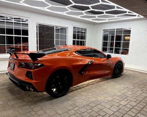 Commerciële Zeshoek Led Plafond Licht Koud Wit Voor Auto Detaillering Werkplaats & Auto Wasruimte - Product Image 1