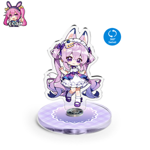 อะคริลิคสแตนดี้หมุนได้ สินค้าลิขสิทธิ์การ์ตูนแบบกำหนดเอง เป็นมิตรกับสิ่งแวดล้อม อนิเมะและเคป๊อป การ์ตูน ความรัก ดนตรี อะคริลิคสแตนดี้ - Product Image 4