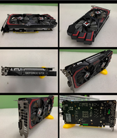 Vente en gros Démonté Utilisé GTX 1660 6G PC de Bureau Indépendant 4K Gaming Carte Graphique 1660 Carte Graphique GDDR6 Mémoire Vidéo Ventilateur