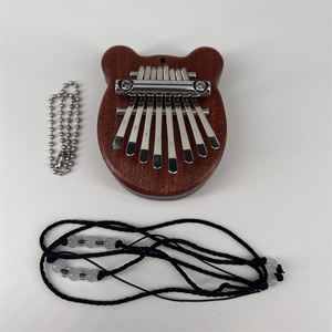 Petits instruments de musique pour enfants porte-clés <span class=keywords><strong>Kalimba</strong></span> acrylique 8 clés clair Mini <span class=keywords><strong>Kalimba</strong></span> - Product Image 6