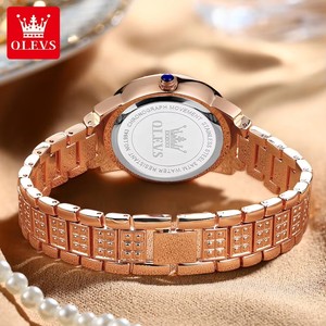   Montres pour femmes, montre-bracelet à quartz originale à la mode pour dames, cadran romain, diamants étincelants, étanche, lumineuse, luxe, nouvelle collection - Product Image 6
