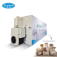 Ferme verticale hydroponique en conteneur aéroponique pour la culture de laitue, champignons et safran, avec système de contrôle climatique