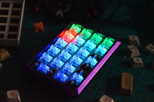 TTC ICE Silent SWITCH คีย์บอร์ดสำหรับเล่นเกม, คีย์บอร์ดสำหรับเล่นเกมเทอร์มินัลเคลือบสีเงินกันฝุ่นกันน้ำได้ - Product Image 2