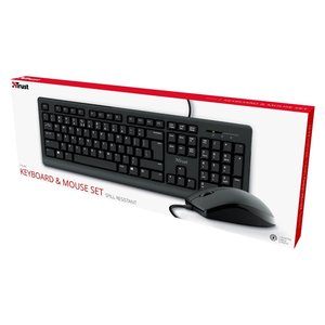 Tastiera e <b>mouse</b> PRIMO Wired Black 23971 - Product Image 2