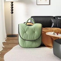 Tabouret de maquillage pliable en métal de luxe léger, pivotant, pour chambre de fille, dressing, haut de gamme