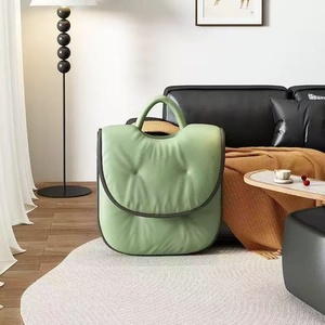 Tabouret de maquillage pliable en métal de luxe léger, pivotant, pour chambre de fille, <span class=keywords><strong>dressing</strong></span>, haut de gamme - Product Image 3