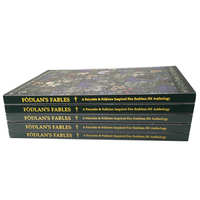 Livre de Manga bande dessinée nouveauté pour enfant, couverture rigide avec étui, impression sur demande, personnalisé, en lin, tissu