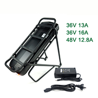 Greenpedel rack Arrière nouvelle technologie 36v 48v 10ah 11ah 19.2ah vélo électrique li ion batterie