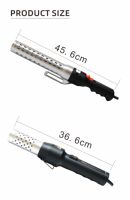 Allumeur électrique pour charbon de bois, accessoires pour brasero, brûleur à bois en tuyau métallique, allume-feu électrique pour barbecue et cuisson