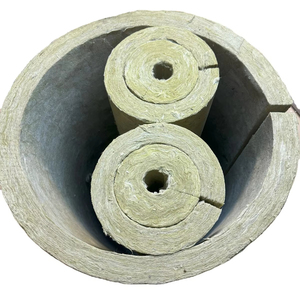 Nuovo materiale Pre-taglio lana di roccia <span class=keywords><strong>isolamento</strong></span> tubo freddo con impiallacciatura di alluminio ignifugo per sistema di <span class=keywords><strong>tubazioni</strong></span> di <span class=keywords><strong>isolamento</strong></span> termico - Product Image 1