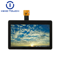 Pantalla Táctil Industrial de 11.6 Pulgadas, Resolución 1920*1080, Panel Táctil Capacitivo Negro con Interfaz USB