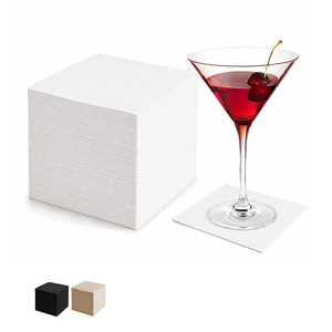 Tovaglioli da Cocktail 24x24 Cm, Carta a Doppio Strato, 2000 Pezzi, Tovaglioli per Aperitivo, 20 Confezioni da 100 - Product Image 6