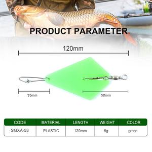 Connecteur à pression pivotant <span class=keywords><strong>de</strong></span> pêche avec plaque triangulaire <span class=keywords><strong>de</strong></span> lueur <span class=keywords><strong>de</strong></span> <span class=keywords><strong>carpe</strong></span> <span class=keywords><strong>de</strong></span> levage <span class=keywords><strong>de</strong></span> plomb pour la pêche <span class=keywords><strong>de</strong></span> <span class=keywords><strong>nuit</strong></span> - Product Image 3