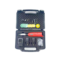Micro meuleuse d'angle TGS Mini polisseuse sans fil à main Meuleuse coudée électrique à angle droit Nettoyeur de couture Meuleuse droite 16.8V