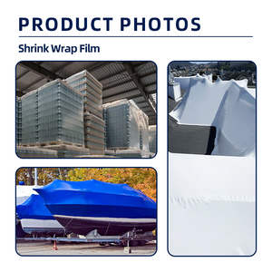 Película de Polietileno Blanca para Envoltura Retráctil por Calor, Resistente a Pinchazos, Impermeable, a Prueba de Humedad, en Rollo, para Protección - Product Image 3