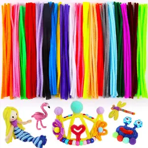Pipe Cleaners, Pipe Cleaners colors chenille tinsel stem Craft Art Supplies colors chenille tinsel stem
