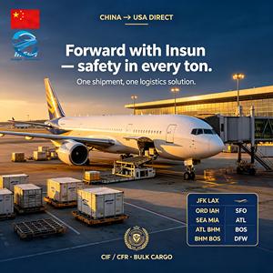 Transport aérien CIF, expédition internationale de marchandises en vrac de Chine vers les aéroports de LAX, ORD, JFK, DFW, ANC, IAH, ATL, SFO, <span class=keywords><strong>CVG</strong></span>, MIA aux États-Unis - Product Image 5