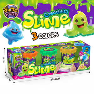Kit de slime brillant effet perle, non toxique, super extensible, pâte cristalline, jouet anti-stress pour enfants, jouet sensoriel ASMR, cadeau de fête, vente en gros - Product Image 1