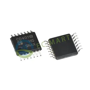 Merek EC Mart HGSEMI grosir CD4011BMT/TR 4-channel 2-input NAND Gate IC