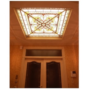 Cúpula de Techo de Vitral Tiffany, Tipo Cuadrado - Product Image 1