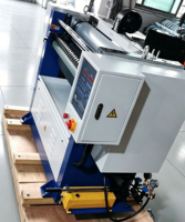 Machine à texturer le cuir et le carton électrique, alimentation manuelle feuille à feuille, pour cartes cadeaux et d'invitation, machine à gaufrer le papier