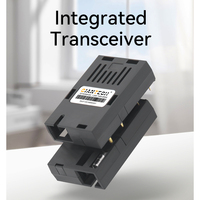 Transceptor de Fibra Óptica Industrial GIANTECH 1X9, 1.25G BIDI, 1310nm, 20KM, SC, 3 Años de Garantía, Automatización Industrial