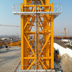 Grúa Torre de Alta Calidad de 45 Metros sin Plataforma Superior, Máquina de Construcción de 30 Metros, Componentes Centrales de Engranajes y Motor - Product Image 1