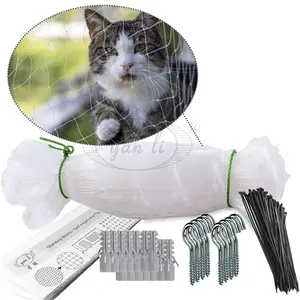 Filet de sécurité de balcon monofilament populaire Pp filet de protection pour chat en nylon