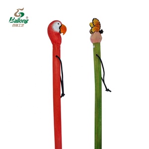 20 năm nhà máy tùy chỉnh ngoài trời cắm trại sử dụng tay chạm khắc động vật Đầu Gỗ đi bộ thanh - Product Image 5