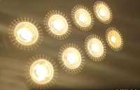 Luz LED de Pared 8x50W DMX512 RAWW, Resistente al Agua IP67, para Exteriores, DJ, Discoteca, Bodas, Escenarios, Clubes, Edificios