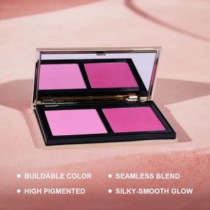 Luxury Collection <strong>Matte</strong> <strong>Blush</strong> Palette With Custom Logo Professional ODM Makeup Powder Long-Lasting Pigments Beauty <strong>Blush</strong> - Product Image 5