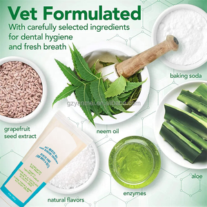 TOP vétérinaire composé <span class=keywords><strong>de</strong></span> gencives apaisantes, dentifrice enzyme efficace pour chien, Plaque dentaire, nettoyage du tartre, <span class=keywords><strong>haleine</strong></span> fraîche, Gel <span class=keywords><strong>de</strong></span> soins dentaires - Product Image 3