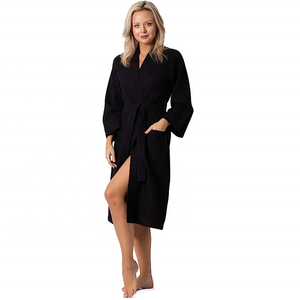 Custom <strong>Waffle</strong> Luxury Thin Soft House Bath <strong>Robe</strong> Women Knit Bathrobes for Women Quick Dry Shower Lightweight <strong>Waffle</strong> <strong>Robes</strong> - Product Image 4