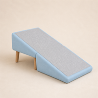 Marchepied personnalisé pour chat avec coussin rembourré, banc griffoir gain de place pour animaux de compagnie, idéal pour la maison et le commerce de détail