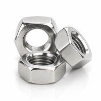 Mur Baut Inox Berkualitas Tinggi M10 M12 M14 M16 Baja Tahan Karat 201 304 316 316L 321 310S DIN934 Mur Heksagonal