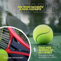 Compteur de points mécanique auto-adhésif pour raquettes de tennis ou de padel – Kit de suivi des scores fin et attachable
